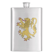 Lion Rampant Flachmann (Vorderseite)