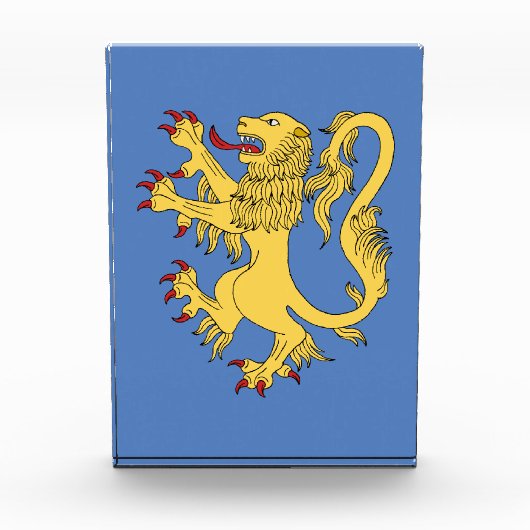 Lion Rampant Fotoblock (Vorderseite)