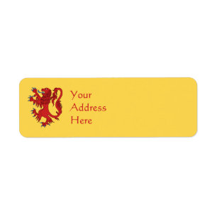 Lion Rampant Gules