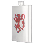 Lion Rampant Gules Flachmann (Links)