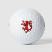 Lion Rampant Gules Golfball (Vorderseite)