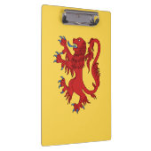 Lion Rampant Gules Klemmbrett (Rechts)