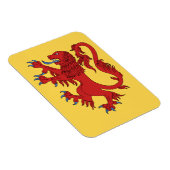 Lion Rampant Gules Magnet (Rechte Seite)