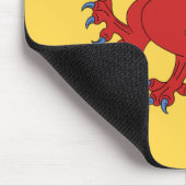 Lion Rampant Gules Mousepad (Ecke)