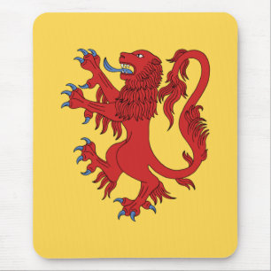 Lion Rampant Gules Mousepad