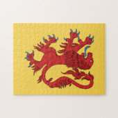 Lion Rampant Gules Puzzle (Horizontal)