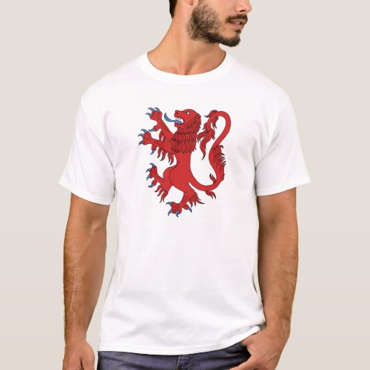 Lion Rampant Gules T-Shirt (Vorderseite)