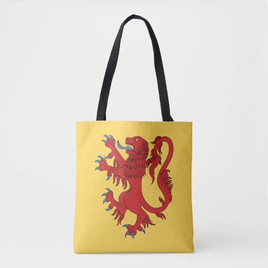 Lion Rampant Gules Tasche (Vorderseite)
