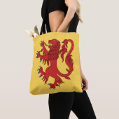 Lion Rampant Gules Tasche (Von Nahem)