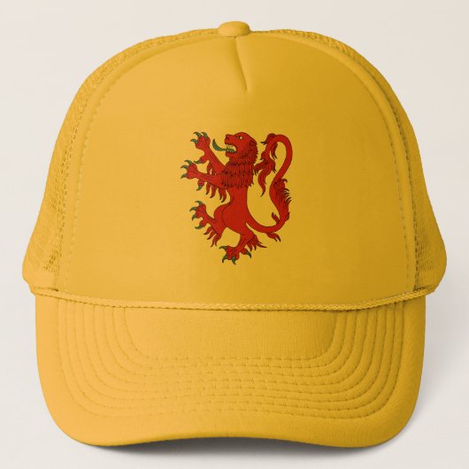 Lion Rampant Gules Truckerkappe (Vorderseite)