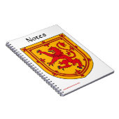 Lion Rampant Journal Notizblock (Rechte Seite)