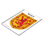 Lion Rampant Journal Notizblock (Linke Seite)