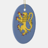 Lion Rampant Keramikornament (Rechts)