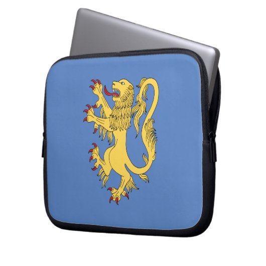 Lion Rampant Laptopschutzhülle (Vorderseite Links)