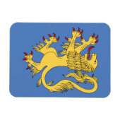 Lion Rampant Magnet (Horizontal)