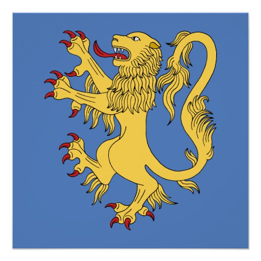 Lion Rampant Poster (Vorderseite)
