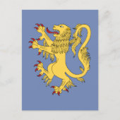 Lion Rampant Postkarte (Vorderseite)