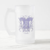 Lion Rampant Renaissance Wedding Mattglas Bierglas (Links)