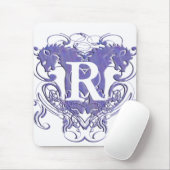Lion Rampant Renaissance Wedding Mousepad (Mit Mouse)