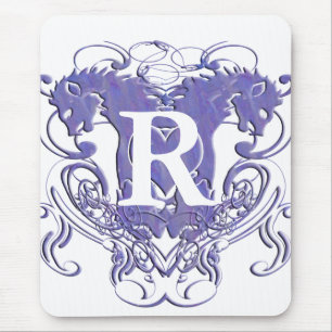 Lion Rampant Renaissance Wedding Mousepad