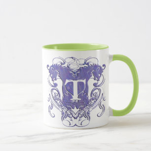 Lion Rampant Renaissance Wedding Tasse