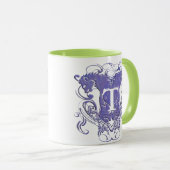 Lion Rampant Renaissance Wedding Tasse (VorderseiteRechts)