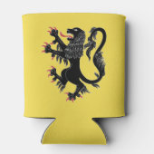 Lion Rampant Sable Dosenkühler (Rückseite)