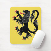 Lion Rampant Sable Mousepad (Mit Mouse)