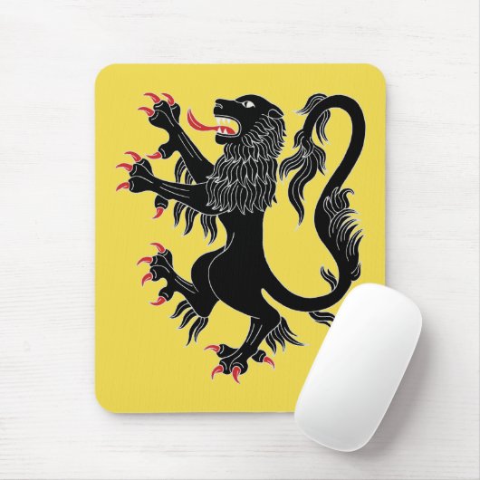 Lion Rampant Sable Mousepad (Mit Mouse)