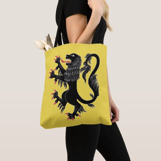 Lion Rampant Sable Tasche (Von Nahem)