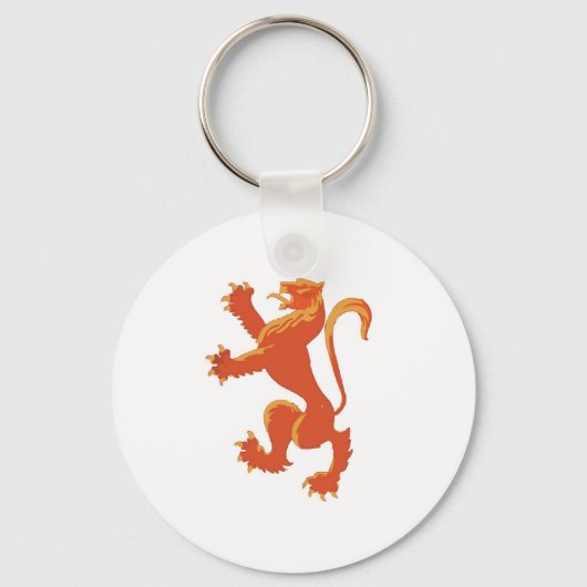 Lion Rampant Schlüsselanhänger (Vorderseite)