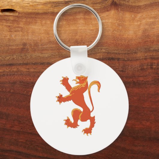 Lion Rampant Schlüsselanhänger (Vorderseite)