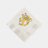 Lion Rampant Serviette (Ecke)