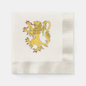 Lion Rampant Serviette (Vorderseite)