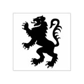 Lion Rampant Stamp Gummistempel (Prägung)