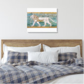Lion repräsentiert Ishtar Leinwanddruck (Insitu (Schlafzimmer))