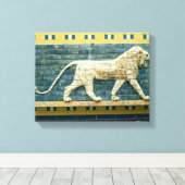 Lion repräsentiert Ishtar Leinwanddruck (Insitu (Holzboden))