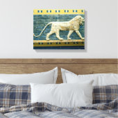 Lion repräsentiert Ishtar Leinwanddruck (Insitu (Schlafzimmer))