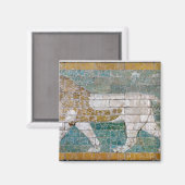 Lion repräsentiert Ishtar Magnet (Vorderseite/Rückseite)