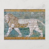 Lion repräsentiert Ishtar Postkarte (Vorderseite)