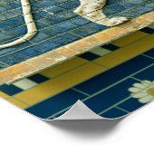 Lion representing Ishtar Poster (Ecke)