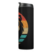 Lion Retro Style Vintag Thermosbecher (Nach rechts gedreht)