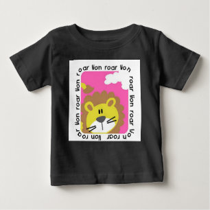 Lion Roar Baby Raglan T - Shirt