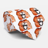 Lion Roaring Krawatte (Gerollt)