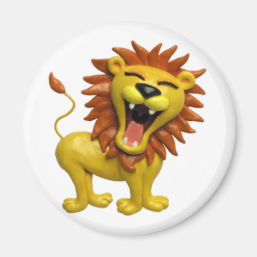 Lion Roaring Magnet (Vorne)