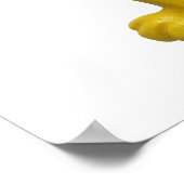 Lion Roaring Safari Baby Dusche Kinderzimmer Poster (Ecke)