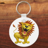 Lion Roaring Schlüsselanhänger (Vorderseite)