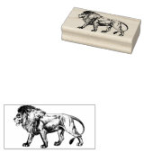 Lion Rubber Briefmarke Gummistempel (Stempel)