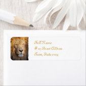 Lion-Rücksendeadresse-Mailing-Label (Insitu)