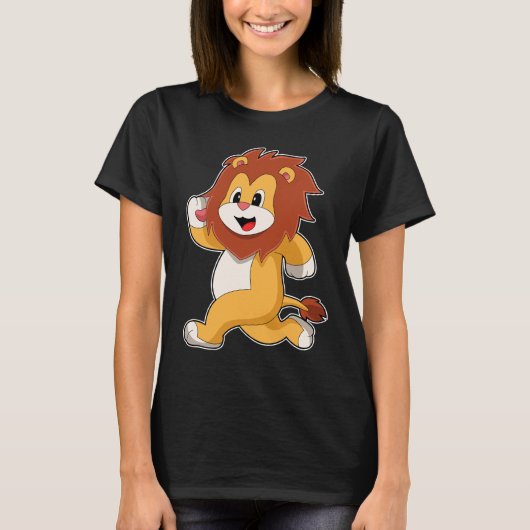 Lion Runner Running T-Shirt (Vorderseite)